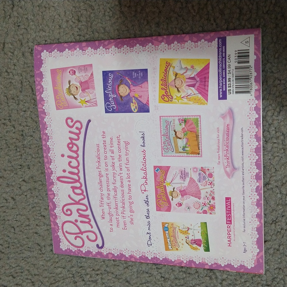 Pinkalicious Tickled Pink Children's Book - Picture 9 of 14